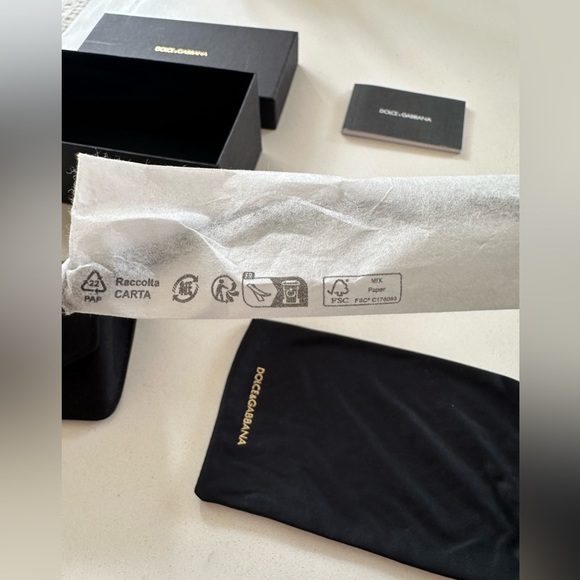 Dolce & Gabbana Sunglasses NEW, NEVER WORN (DG4384 53MM in Black & Gold) - Picture 10 of 14